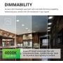 Sunco Lighting 24 Pack 6 Inch Slim LED Downlight, Baffle Trim, Junction Box, 14W=100W, 850 LM, Dimmable, 4000K Cool White, Recessed Jbox Fixture, IC Rated, Retrofit Installation - ETL & Energy Star
