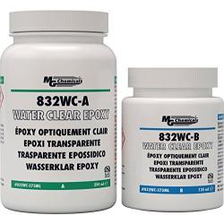 MG Chemicals - 832WC-375ML Water Clear Epoxy, Potting and Encapsulating Compound, 375 mL, 2-Part Kit