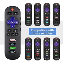Replacement RC280 RC282 Remote for TCL Roku Smart LED TV with Buttons for Netflix, Sling, Hulu, and DirecTV Now