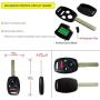 YITAMOTOR Car Key Fob Compatible for Honda Accord 2003 2004 2005 2006 2007 Keyless Entry Remote for OUCG8D-380H-A with 46 Chip