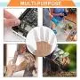 Kimihome Finger Cots Silicone, 550 PCS Medium Size Latex Finger Protector, Disposable Finger Cots for Electronic Repair, Handmade, Industrial Apply.