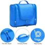 Bago Hanging Toiletry Bag For Women & Men - Leak Proof Travel Bags for Toiletries with Hanging Hook & Inner Organization to Keep Items From Moving - Pack Like a PRO