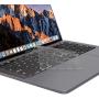 Kuzy MacBook Pro Keyboard Cover with Touch Bar 13 and 15 inch Premium Ultra Thin TPU 2019 2018 2017 2016 Apple Model A2159 A1989 A1990 A1706 A1707 Skin Protector, Clear