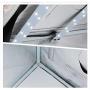 Amzdeal Light Box for Photography 20in Brightness Adjustable Shooting Tent with LED Light 4 Backdrops (White Black Orange Grey)