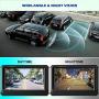 Car Backup Camera, Niloghap Pure Copper Cable Universal IP69K Waterproof 720P High Definition Star Light Night Vision Rear View Parking Vehicle Camera for Pickup Trucks SUVs RVs Vans (Blue)