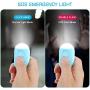 YDO Safe Personal Alarm, 130db Personal Safety Alarm Siren Song for Women Keychain with USB Rechargeable, LED Flashlight, Emergency Self Defense Safe Sound for Kids & Elderly (Blue)