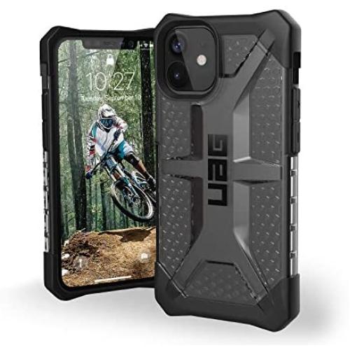 URBAN ARMOR GEAR UAG Designed for iPhone 12 Mini Case [5.4-inch Screen] Rugged Lightweight Slim Shockproof Transparent Plasma Protective Cover, Ice