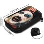 Hxuedan Captain Spaulding The Data Cable Storage Bag is A Portable and Independent Design SuitableVFor Travelers to Place The Data Cable, Earphone and Electronic Product Data Cable Storage Bag