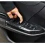 BOYUER 4PCS Carbon Fiber ABS Window Switch Decoration Decal Frame Cover Panel Trim Door Handle Armrest Trim for Honda Civic 2016 2017 2018 2019 2020(Carbon Fiber)