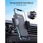 VICSEED Cell Phone Holder for Car Full View Car Phone Mount for Dashboard Air Vent Windshield Super Strong Suction Phone Car Holder Compatible with iPhone 12 SE 11 Pro Max Samsung S20 Note 20 & All