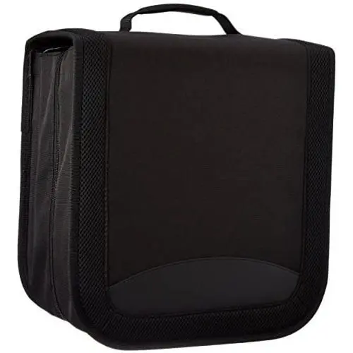 Amazon Basics YBB12400R2 CD/DVD Binder (400 Capacity)