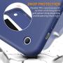 DTTO iPad Air 1st Edition Case, (NOT for iPad Air 2 and Air 3) Ultra Slim Lightweight Smart Trifold Stand with Flexible Soft TPU Back Cover [Auto Sleep/Wake], Navy Blue