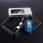 RYE Honda Key Fob Cover with Glitter Liquid Quicksand,Flowing Bling Sparkle Key Fob Case Fit 4/5/6 Buttons Keyless Entry of Honda 2015-Up Civic Accord Fit Pilot CR-V Odyssey - Blue