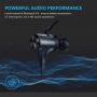 Wireless Headphones, Boltune Bluetooth Headphones with Magnetic Connection, 16 Hrs Work Time IPX7 Waterproof Bluetooth 5.0 Sports Earphones for Running Built-in Mic