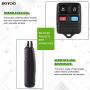 SCITOO 2X 4 Button Keyless Entry Remote Key Fob fit for Ford Crown Victoria Ford Edge Ford Escape GQ43VT11T CWTWBU331 CWTWB1U345