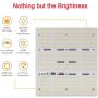 240W LED Shoebox Retrofit Kit Light 5700K E39 Replacement Light Led for Garage Parking Lot HID Fixtures ETL DLC Listed (Input 200-480V)