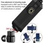Pixel 48inch Cell Phone Tripod for iPhone Cell for Video Recording Vlogging Streaming, Smart Phone Tripods Stand Compatible with Camera（This Product Does not Have a Microphone and LED Lights）