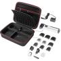 L3 Tech Hard Travel Carrying Case for Philips Norelco MG7750/49 MG7730/15 MG5720/15 MG7770/15 Multigroom 7000 Face Styler and Grooming Kit, (Device and Accessories are not Included) - Black
