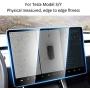 Tesla Model Y Model 3 Matte Screen Protector Anti-Glare Anti-Fingerprint 15'' Center Control Touchscreen Car Navigation Touch Tempered Glass Screen Protector for Tesla Model Y Model 3 Accessories