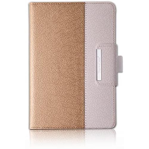 Thankscase Case for iPad Air 10.5'' (3rd Gen) / iPad Pro 10.5, Rotating Case Leather Cover with Pencil Holder, Swivel Case Bulid-in Wallet Pocket, Hand Strap for iPad Air 3rd Gen 10.5'' 2019 (Gold)