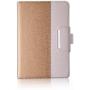 Thankscase Case for iPad Air 10.5'' (3rd Gen) / iPad Pro 10.5, Rotating Case Leather Cover with Pencil Holder, Swivel Case Bulid-in Wallet Pocket, Hand Strap for iPad Air 3rd Gen 10.5'' 2019 (Gold)