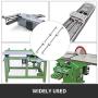 BestEquip Linear Rail Slide 2PCs 16mm x 800mm Linear Bearing Slide Set with 4Pcs Block Bearings SC20UU+4Pcs Shaft Support Linear Shaft CNC Parts Kits for Electronic Equipment Guide Bar