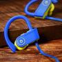 noot products NP11 Wireless Bluetooth in-Ear Headphones with Mic, Volume & Remote Control IPX7 Sweatproof Earbuds for Sports, Running, Gym (Royal Blue)