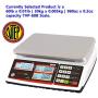 VisionTechShop TVP-60B Price Computing Scale, Lb/Oz/Kg Switchable, 60lb Capacity, 0.01lb Readability, NTEP Legal for Trade