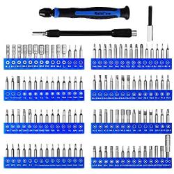 Kaisi 126 in 1 Precision Screwdriver Set with 111 Bits Magnetic Driver Kit Professional Electronics Repair Tool Kit for Repair Computer, PC, MacBook, Laptop, Tablet, iPhone, Xbox, Game Console