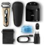 Braun 9299cc Series 9 Mens Electric Beard Trimmer with Blade, Cleaning Station and Travel Case Gold Edition