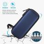 ProCase Hard Case for Philips Norelco OneBlade QP2520 QP2530 QP2620 QP2630, Travel Organizer Carrying Bag for Philips Norelco One Blade Hybrid Electric Trimmer and Shaver -Navy