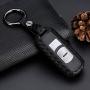 WFMJ Black Carbon Fiber Silicone 3 4 Buttons Remote Smart Key Chain Cover Case for Mazda 2 3 5 6 CX-3 CX-4 CX-5 CX-7 MX-5 Miata CX-9 RX-8 Speed3
