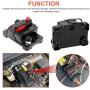 Erayco 150 Amp Circuit Breaker with Manual Reset for Car Marine Trolling Motors Boat ATV Manual Power Protect for Audio System Fuse, 12V-48VDC, Waterproof (150A)