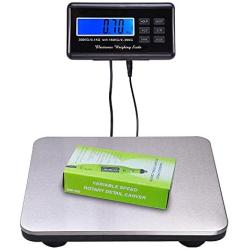 Yescom 660lbs LCD Digital Scale Postal Scale Platform 300kg Capacity Stainless Steel Platform Scale