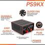 Pyramid PS9KX Universal Compact Bench Power Supply-5 Amp Linear Regulated Home Lab Benchtop Converter w/ 13.8 Volt DC 115V AC 70 Watt Input, Screw Type Terminal, 12V Car Cigarette Lighter