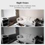 Battery Security Camera, Enow-YL Wireless Rechargeable Battery Powered WiFi Home Security Camera, Waterproof Outdoor Surveillance IP Camera HD 1080P with PIR Motion Sensor Night Vison 2-Way Audio