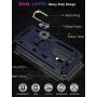 Galaxy S9 Case,Military Grade 16ft. Drop Tested Dual Layered Heavy Duty Cover with Magnetic Ring Kickstand Compatible with Car Mount Holder,Protective Phone Case for Samsung Galaxy S9 Nice Blue