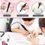 Nail Drill Kit Electric Nail File Portable Nail Drill Machine Professional Manicure Pedicure Set Polishing Shape Tools for Acrylic Gel Nails with Nail Drill Bits,Sanding Bands and Brush(Black)