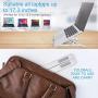 Adjustable Laptop Tablet Stand-Upgrade Foldable Laptop Riser Stand with 15 Adjustable Levels,Portable Stand with Cleaning Tools