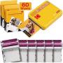KODAK Mini 3 Retro Portable Photo Printer, Compatible with iOS, Android & Bluetooth Device, Real Photo (3”x3”), 4Pass Technology & Laminating Process, Print Photos – Yellow - 60 Sheets