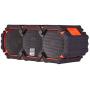 Altec Lansing LifeJacket 2 Bluetooth Speaker, IP67 Waterproof, Shockproof, Snowproof, Everything-Proof Rating, 30-Foot Range Along with Extra Audio Horsepower, 16 hours of Battery Life, Deep Red