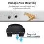 TotalMount for Headphones – Will Not Damage Your Wall With Screws or Permanent Adhesive (Premium Black – Two Pack)