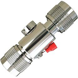 N-Male to N-Male Adapter Width Surge Protector 0-6GHz WiFi Antenna Coaxial Cable RF Converter -Wireless Network Connector -Lightning Protection Arrestor -Coax Suppressor -Tupavco TP1603