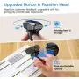 Upgraded Eyoyo 1D Wireless Ring Barcode Scanner Bluetooth, 3-in-1 USB Wired Inventory Bar Code Scanner Fast Scanning Portable Mini Finger Barcode Reader for Tablet iPhone IPad Android Windows Mac