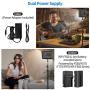 SAMTIAN Dimmable LED Video Lighting, Photography Lighting Kit with 79 Inches Stands, Batteries, Remotes, Carrying Bag, Light Panel for YouTube Studio Photography, Video Shooting, Zoom Cloud Meeting