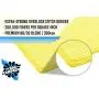 The Rag Company (12-Pack) 16 in. x 16 in. Commercial Grade All-Purpose Microfiber Highly Absorbent, LINT-Free, Streak-Free Cleaning Towels (Yellow)