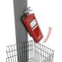 Oval Brand 10 lb ABC Fire Extinguisher Model 10HABC with 4A:80B:C Rating