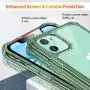 ESR Air Armor Case Compatible with iPhone 11 [Shock-Absorbing] [Scratch-Resistant] [Military Grade Protection] Hard PC + Flexible TPU Frame, for 6.1-Inch, Transparent Dark Green