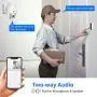 3MP HD Outdoor Wireless Security Camera,Pan Tilt Zoom (5X Digital) 2K,Two-Way Audio,IP66 Waterproof,Motion Detection,with Floodlights Color Night Vision,Compatible Hiseeu Wireless Camera System