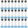 Tnisesm 625Pcs 24 Values NPN PNP Power General Purpose Transistors Assortment Kit BC327 - S9015 for Hobby Electronics, Audio-Video, Repair & Electronic Projects Tnisesm 625Pcs 24 Values NPN PNP Power General Purpose Transistors Assortment Kit BC327 - S9015 for Hobby Electronics, Audio-Video, Repair & Electronic Projects